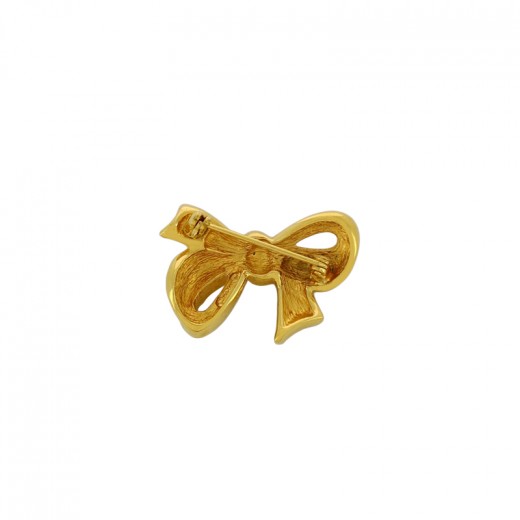 Broche Femme Nœud Strass Argenté – Bijou élégant Pour Robe, Veste, écharpe – Cadeau Fête, Anniversaire