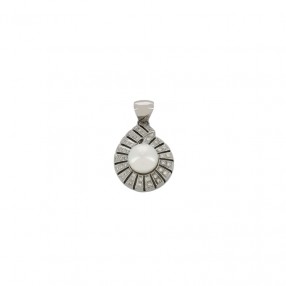 Pendentif en Or Perle de...