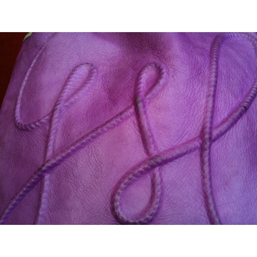 Sac Yves Saint Laurent en cuir rose