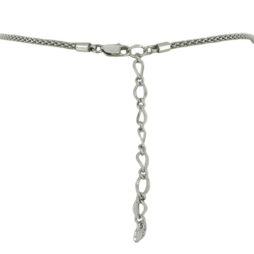les trésors de lily Pendentif Argent 'Celestina' turquoise blanc argenté (rhodié