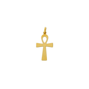Pendentif Croix de Vie en Or