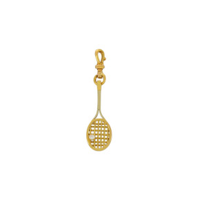 Pendentif Raquette en Deux...