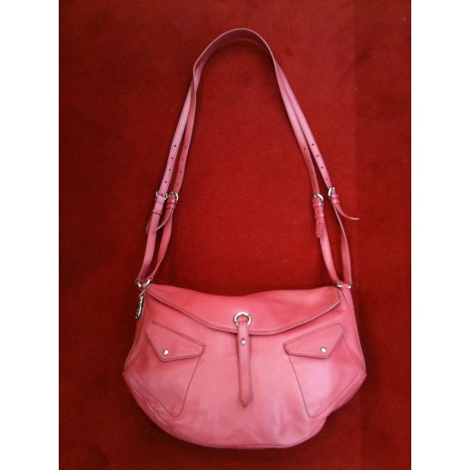 Sac Lancel en cuir rose