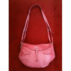 Sac Lancel en cuir rose