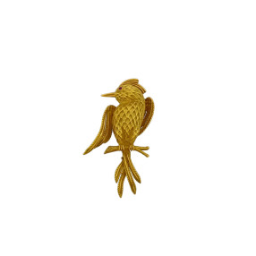 Broche Ancienne Oiseau en Or