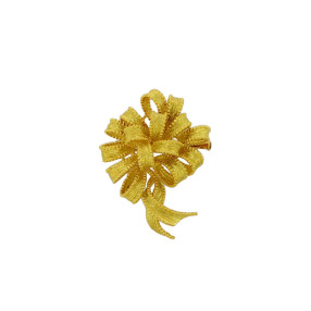 Broche Vintage Ruban en Or