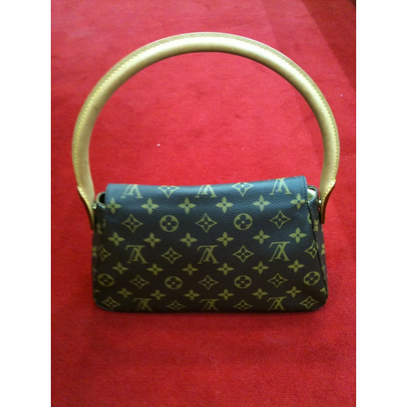 Sac à main Louis Vuitton Looping petit modèle en toile monogram