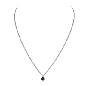 Collier Centre en Or Rubis...