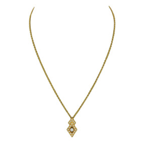 Collier Centre Moderne en...