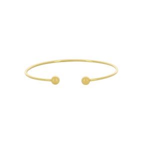 Bracelet Jonc Ouvert en Or