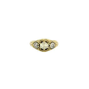 Bague Ancienne Jonc en Deux...