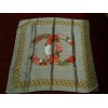 Foulard Chanel Camélias fond beige