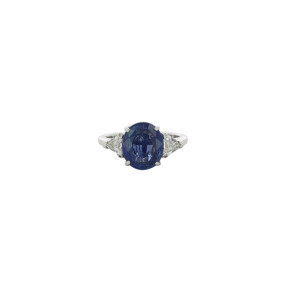 Bague en Or Saphir de...