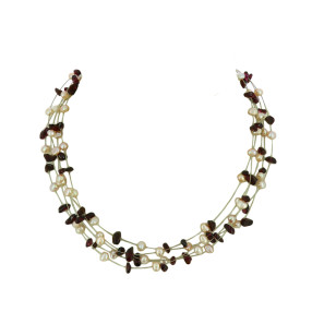 Collier 5 Rangs en...