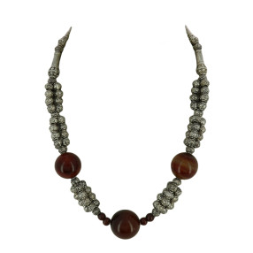 Collier Fantaisie en Agate...
