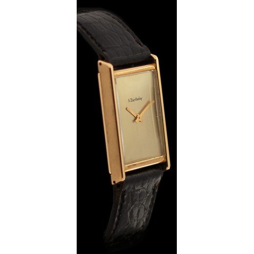 Montre Barthelay mécanique en or