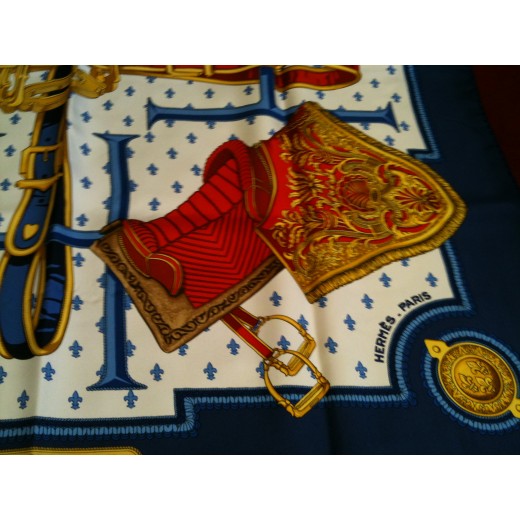 Carré Hermès Selles à housse