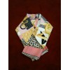 Foulard Dior  fond rose.
