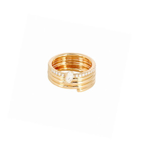 Bague Repossi Blast en Or Rose