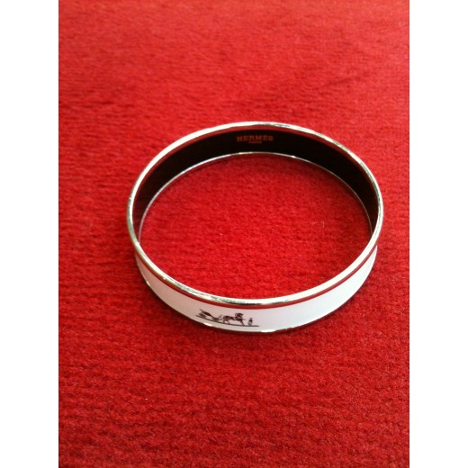 Bracelet Hermès large en émail