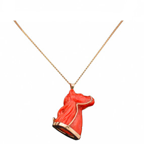 Pendentif ancien Cheval en...