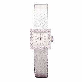 Oméga Mécanique en Or Blanc...