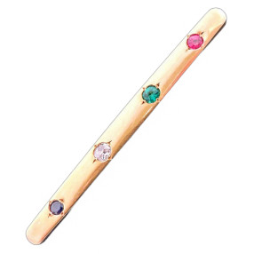 Barrette ancienne diamant...