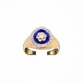 Bague ancienne 2 ors,...