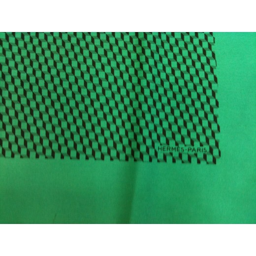 Gavroche Hermès  vert et noir
