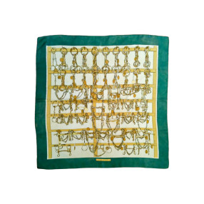 Carré Hermès Mors et Filets en soie