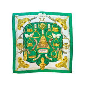 Carré Hermès Etriers en soie