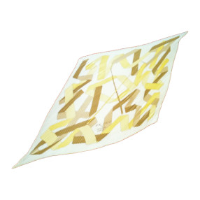 Plissé Hermès En Duo en soie