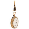 Montre à gousset et sa clé en or, émail et perles