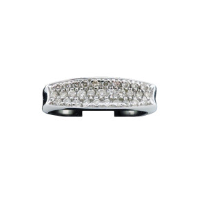 Bague rectangulaire pavage...