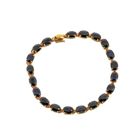 Bracelet Ligne Saphirs...