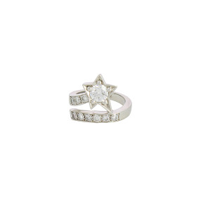 Bague Etoile Filante en or...