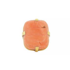 Bague Scarabée en Corail...