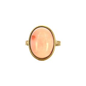 Bague 1960' en or jaune et...