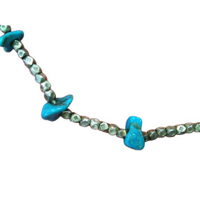 Collier en argent et...