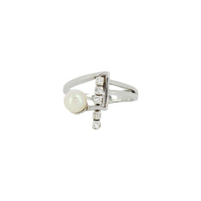 Bague Vintage en Or Blanc...