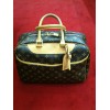 Sac Louis Vuitton Bowling Vanity en toile monogram