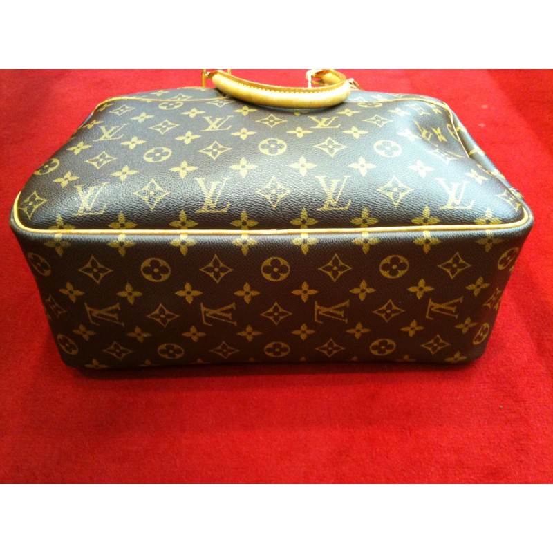 Sac Louis Vuitton Bowling Vanity en toile monogram