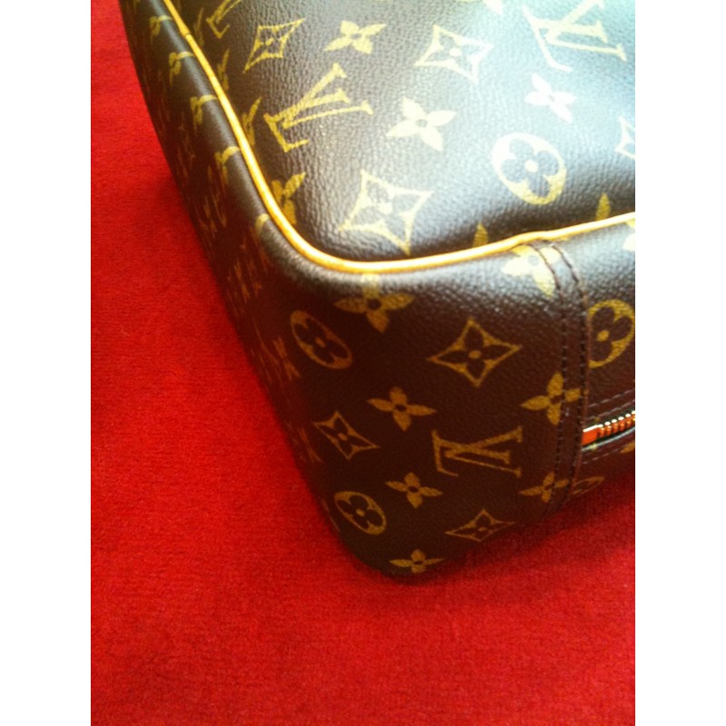 Sac Louis Vuitton Bowling Vanity en toile monogram