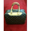 Sac Louis Vuitton Bowling Vanity en toile monogram