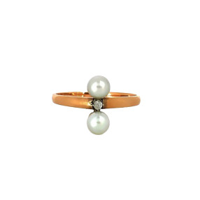 Bague 1930' Toi et Moi en...