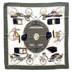 Carré Hermes " Les Voitures...