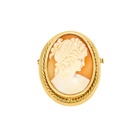 Broche  Camée Vintage