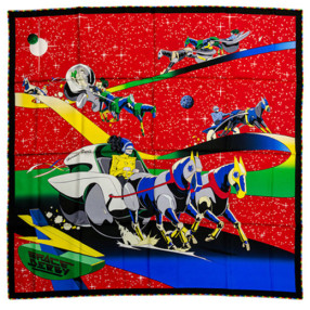 Carré Hermès Space Derby