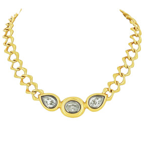 Collier Centre Yves Saint...