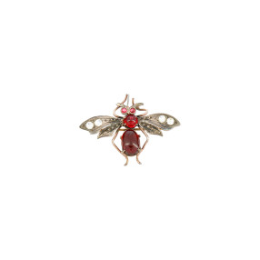 Broche ancienne en vermeil...